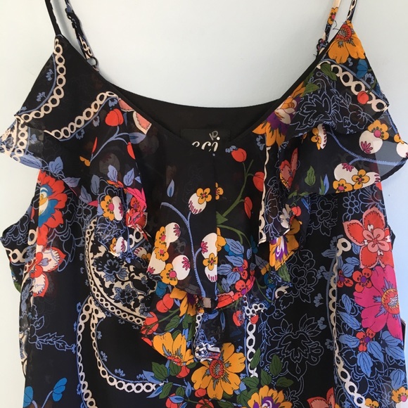 NWOT eci New York floral maxi dress XL - Picture 2 of 8